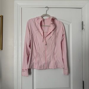 Lululemon define nulu full length Hooded Zip Jacket strawberry milkshake